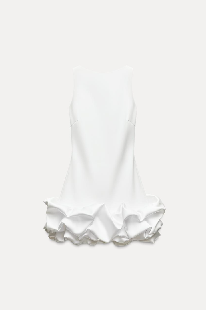 MATCHING VOLUMINOUS PLAYSUIT DRESS