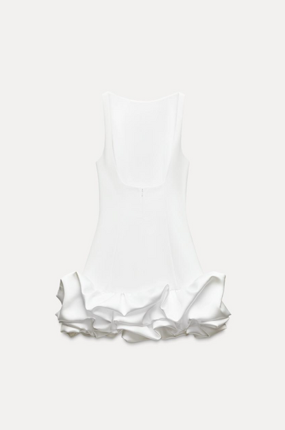 MATCHING VOLUMINOUS PLAYSUIT DRESS